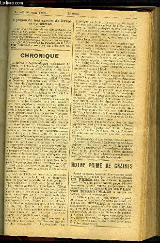 LE PETIT JARDIN ILLUSTRE N° 292 - L’Incision annulaire de la Vigne, par M. F. Chambaud;Un bon légume : le Scolyme d’Espagne, par M. H. Theulier ;Un Solanum grimpant, par M. J Luquet ; Les Marguerites, par'JVJ. S. Mottet;La culture du Clerodend francais LE PETIT JARDIN ILLUSTRE N° 292 - L’Incision annulaire de la Vigne, par M. F. Chambaud;Un bon légume : le Scolyme d’Espagne, par M. H. Theulier ;Un Solanum grimpant, par M. J Luquet ; Les Marguerites, par'JVJ. S. Mottet;La culture du Clerodend francais