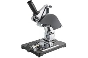 TERRYSHOP74 Supporto per smerigliatrice angolare da 100 115 125 mm supporto troncatrice legno ferro regolabile (100-115 - 125 mm)