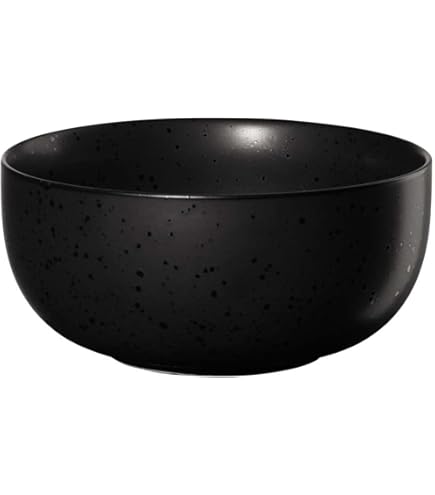 Bol à Savon En Porcelaine, Bol à Raser Mühle Noir Brillant