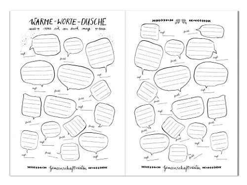 Witziges und charmantes Hochzeitsgästebuch IHR BEI UNSERER HOCHZEIT mit Fragen & zum Malen, lustige Beschäftigung für die Hochzeitsgäste, Erinnerung für das Brautpaar! Grau Weiß, Hardcover mit stabiler Fadenheftung, Hochzeitsbuch, Hochzeitsalbum, 17×24,5cm - 3
