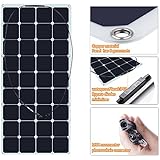 SUNKINGDOM 120W Sunpower Semi Flexible Solar Panel Biegsame Solar Ladegerät (120W)