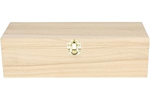 Artemio Wooden Tea Box with 4 Cases, 20 x 14 x 8cm, Beige