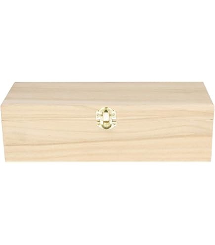Houten kistje 349 met slotje | Rayher