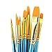 Vovotrade® 10Pcs Artists Paint Brush Set Acrylic Watercolor Round Pointed Tip Nylon Hair