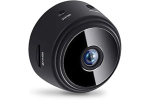 Yolispa 4K Mini cámara de seguridad inalámbrica WiFi 4K cámara de vigilancia para el hogar con cámara de vigilancia