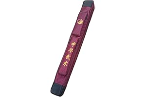 G-LIKE Japanese Bokken Carrying Bag - Single and Double layer of Sword Bag Carry Case With Multiple Pockets - Canvas with PU