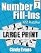 Produktbild Number Fill-Ins in LARGE PRINT, Volume 3: 100 Large Print Fun Crossword-style Fill-In Puzzles With Numbers Instead of Words (Number Puzzle Fun)