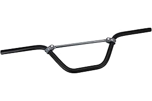 Crosslenker ZT-Tuning, mit ABE, Schwarz/Titan eloxiert - für Simson S51, S50, S53, S70, S83