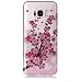Produktbild Samsung Galaxy S8 Hülle, Chreey Glitzer Muster Transparent Handyhülle Niedlich Mode Süß Temperament Weiche TPU Silikonhülle Case Ultra Dünn Kratzfest Durchsichtige Hülle Backcover [Plum Blume]