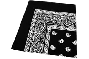 Macahel Cotton Paisley Design Kerchief/Bandana
