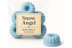 Duftmelt ❥ ❥ Duftwachs 5er Set - Winter & Weihnachts Duftkerzen | Raumduft ❥ ❥ (Snow Angel)