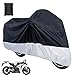 Produktbild Motorrad Fahrrad Abdeckung, Moped Scooter Wasserdicht Staub Schutzhülle Universal Motorrad Gewebeplane UV-Schutz Atmungsaktiv Motorrad Abdeckplane
