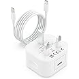 for iPhone Charger [MFi Certified] 20W USB C Fast Charger Plug Power Adapter with 6FT iPhone Fast Charger Cable for iPhone 14/13/12/11 Pro/Pro Max/XS Max/XS/XR/X/SE/8 and More