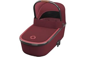 Maxi-Cosi Oria Babywanne, groß, bequem und federleichter Kinderwagenaufsatz, geeignet für Maxi-Cosi-Kinderwagen/Buggys, nutzbar ab der Geburt - 6 Monate, (ca. 0-9 kg), essential red