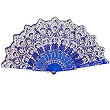 ❤️ Material: Kunststoff und Stoff. Lüfterrippen-Länge: ca. 23 cm, Amplitude: ca. 43 cm.