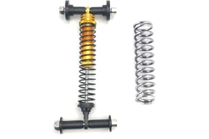 ODO LUCK Amortisseur d'amélioration du mod + ressort dur pour pédale d'accélérateur Fanatec CSL/embrayage/non-LC (cellule de charge), amélioration du mod d'amortisseur, accessoires de modification