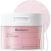 Biodance Kolajen jel toner pedleri, y&uuml;z i&ccedil;in g&ouml;zenek k&uuml;&ccedil;&uuml;lt&uuml;c&uuml;, esnekliği iyileştirir, yumuşak peeling, hassas ciltler i&ccedil;in K