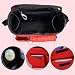 Stroller Baby Nappy Changing Bag Set Buggy Diaper Bag Multifunctional Mummy Handbag Shoulder Bag Mat MarkUK® (Red)