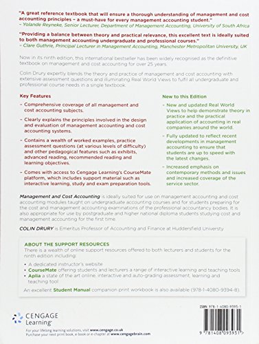 Management and Cost Accounting (with CourseMate and eBook Access) - Image 3