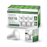DIREKTER AUSTAUSCH. Perfekter Ersatz für 50W Halogenlampen. Diese kleinen und kompakten GU10 LED-Lampen passen in jede vorhandene Fassung und sind einfach zu installieren. Nicht dimmbar.