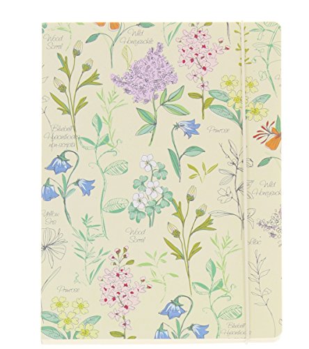 Preisvergleich Produktbild Woodland Trust Botanical A5 Notebook