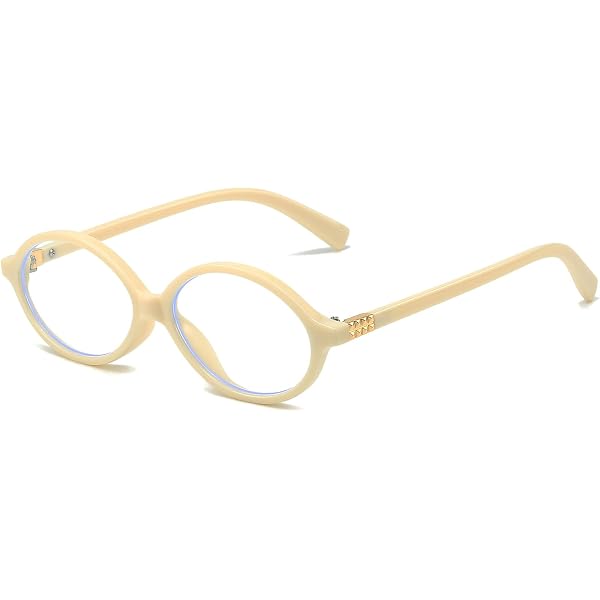 Lunettes Anti Lumière Bleue Ovale Femme - Monture Rétro Pour écrans, Jeux Et Lecture - 10