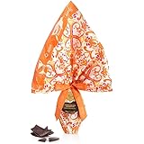Venchi - Collezione Maioliche - Uovo di Cioccolato Fondente 60%, 220 g - Con Sorpresa - Idea Regalo - Vegano - Senza Glutine