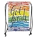 Produktbild Trsdshorts Drawstring Backpacks Bags,Pride Decorations,Got Pride Sketchy Handwriting Grunge Crayon Paint International Event,Multicolor Soft Satin,5 Liter Capacity,Adjustable String Closure,T