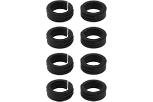 LT Easiyl Lot de 8 Joints de Montage Avant pour Guidon de Vélo 35 à 31,8 Mm/35 à 25,4 Mm Compatible avec IGPSPORT Edge Explore XOSS G/G+