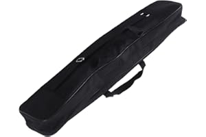 ‎ASIXXSIX Bogenschießtasche, Tragbare, Leichte Segeltuch-Bogenschieß-Recurve-Bogen-Handtasche, Bogentasche mit Doppeltem Reißverschluss, Verstellbarem Schultergurt und Großer Pfeiltasche, Bogenschießtasche