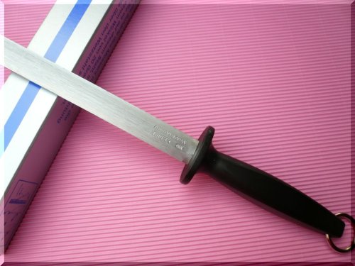 F. Dick Profi Wetzstahl Messerschärfer 44cm oval schwarz