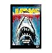 Produktbild Jaws (Der Weiße Hai) Film von Steven Spielberg, 1975 - Original Gerahmt Fine Art Malerei, Pop-Art, Poster, Leinwand, Artwork, Film Plakat, Leinwanddruck
