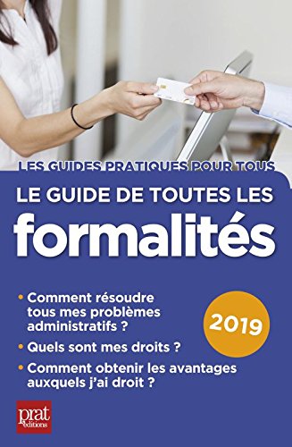 couverture de : Le guide de toutes les formalit&eacute;s