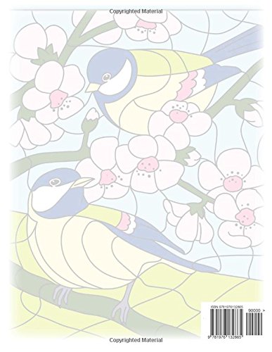 Large Print Color By Numbers Adult Coloring Book: Flowers, Butterflies, Birds & More Easy Designs: Volume 2 (Easy Adult Coloring Books)
