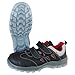Produktbild Nitras 7302 Arbeitsschuhe Sport Step Summer - Sicherheits-Sandale S1P für Herren Damen - Sicherheitsschuhe Arbeitsschuh mit Zehenkappe - Schwarz-Rot Größe 43