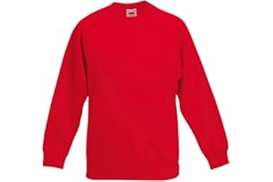 Fruit of the Loom Childrens/Kids Unisex Raglan Sleeve Sweatshirt