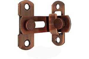 KAFENDA Pestillo de puerta de 90 grados,pestillo puerta corredera,cerradura puerta corredera,Hebillas de pestillo de puerta corrediza en ángulo recto