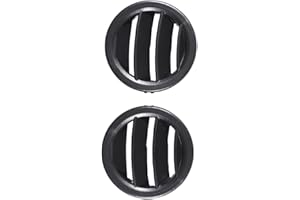 CANJPTON Juego de 2 cubiertas de ventilación para aire acondicionado izquierda y derecha, compatible con Mercedes-Benz W204 C Class C300 C350 C630 2046804987