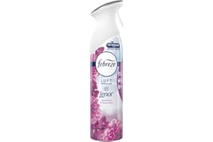 Febreze Odświeżacz powietrza (300 ml) ametystu do kwiatów, spray do pomieszczeń usuwa zapachy i pozostawia świeży zapach