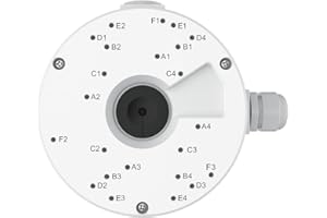 Reolink Junction Box D20, Only Compatible Dome IP Cameras, RLC-520A, RLC-820A, RLC-823A, RLC-1224A, RLC-833A, RLC-842A, RLC-523WA, RLC-542WA, E1 Outdoor Series