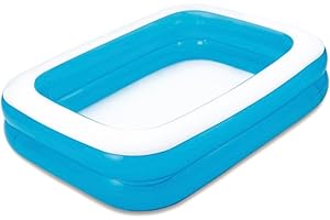 Summer Waves Piscina Hinchable Familiar de Jardín Infantil, Rectangular, 2 M x 1.50 M x 51 CM
