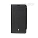 Produktbild MontBlanc Meisterstuck schwarz Soft Grain Schutzhülle aus Leder für Samsung Note III Tablet 111239
