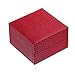 Produktbild maDDma ® 1 Geschenkbox, rot 10 x 10cm, Geschenkschachten Schmuckbox Schmuckschachtel