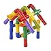 Produktbild Eizur 16 Stück Rohr Bausteine Zusammenbauen Bauklötze Wasserrohr Puzzle Rollen Pipeworks Bau Pipeline Gebäude Interlocking-Set Montage Intelligenz Ausbildung Spielzeug für Kinder