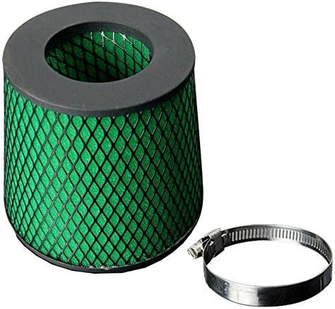Fastwayracer Universal Super High Dry Flow Air Filter Intake Cone (2.5(63MM), Black) by Fastwayracer