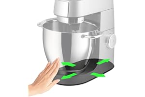 Aieve Gleiter kompatibel mit KENWOOD Titanium Chef Patissier XL Küchenmaschinen Zubehör Unterlage Schiebebrett Gleitmatte zum Mühelosen Bewegen des Küchengerätes (Nicht für Titanium Chef baker XL)
