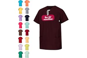 Clinotest Kasack für Damen & Herren – 95°C waschbar, kochfest, formbeständig – Schlupfkasack aus 50% Baumwolle, 50% Polyester – Pflege- und Krankenhausberufsbekleidung, atmungsaktiv & langlebig