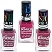 Coat Me Bonjour Paris True Color Nail Polish - Blush Rose / Red, Pack of 3 (0.90 Oz) RS.199.00