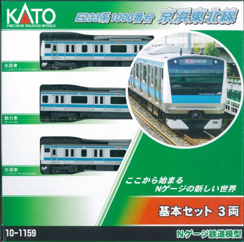 Series E233-1000 Keihin-Tohoku Line (Basic 3-Car Set) (Model Train)