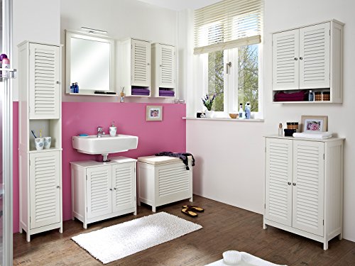 Wäschetruhe Wäschesammler Wäschebank Wäschekorb Wäschekiste Bad „Jonathan I“ - 4